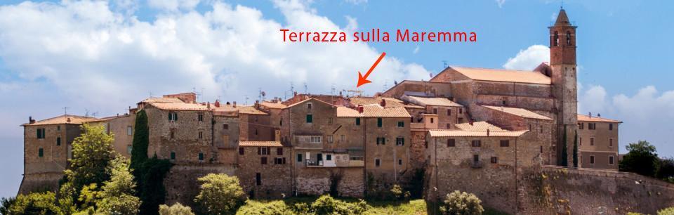 Una Terrazza Sulla Maremma Villa Caldana Cameră foto